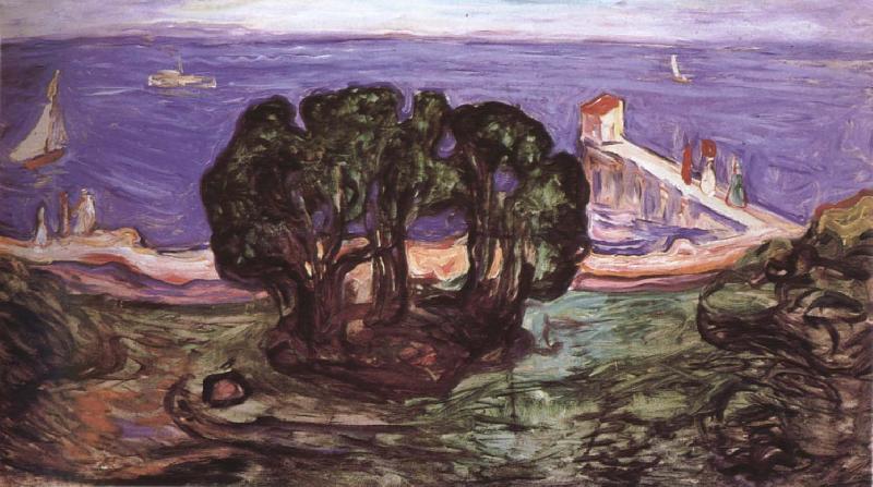 Edvard Munch Sea China oil painting art